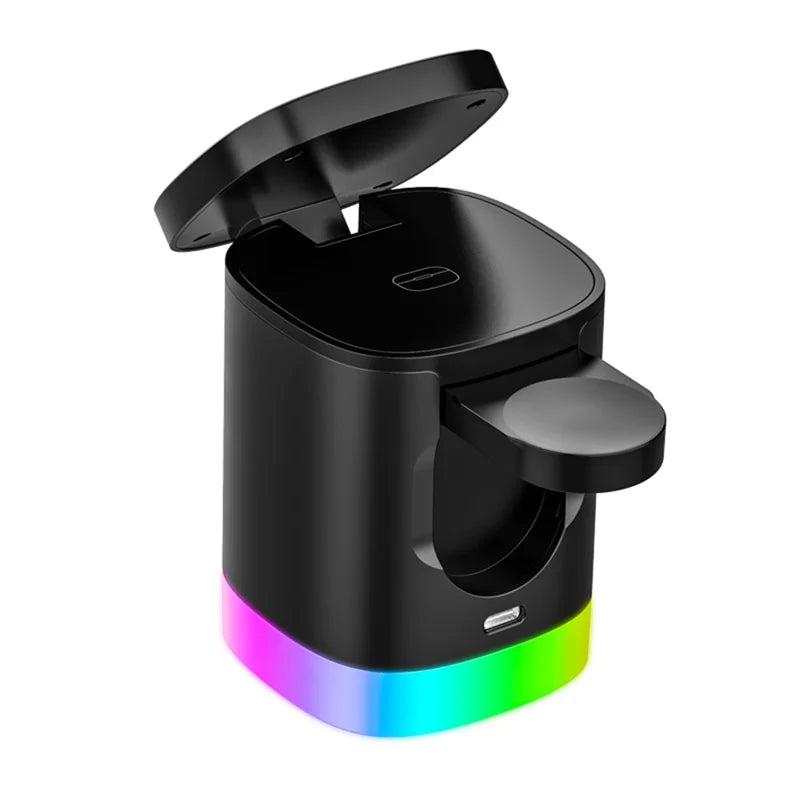 ⚡✨ Caricatore Wireless 3-in-1 Magnetico – Ricarica Tutto con Eleganza! ✨⚡